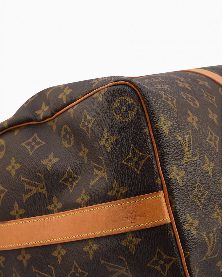 Mala Louis Vuitton Original Keepal 45 Monograma Feminino